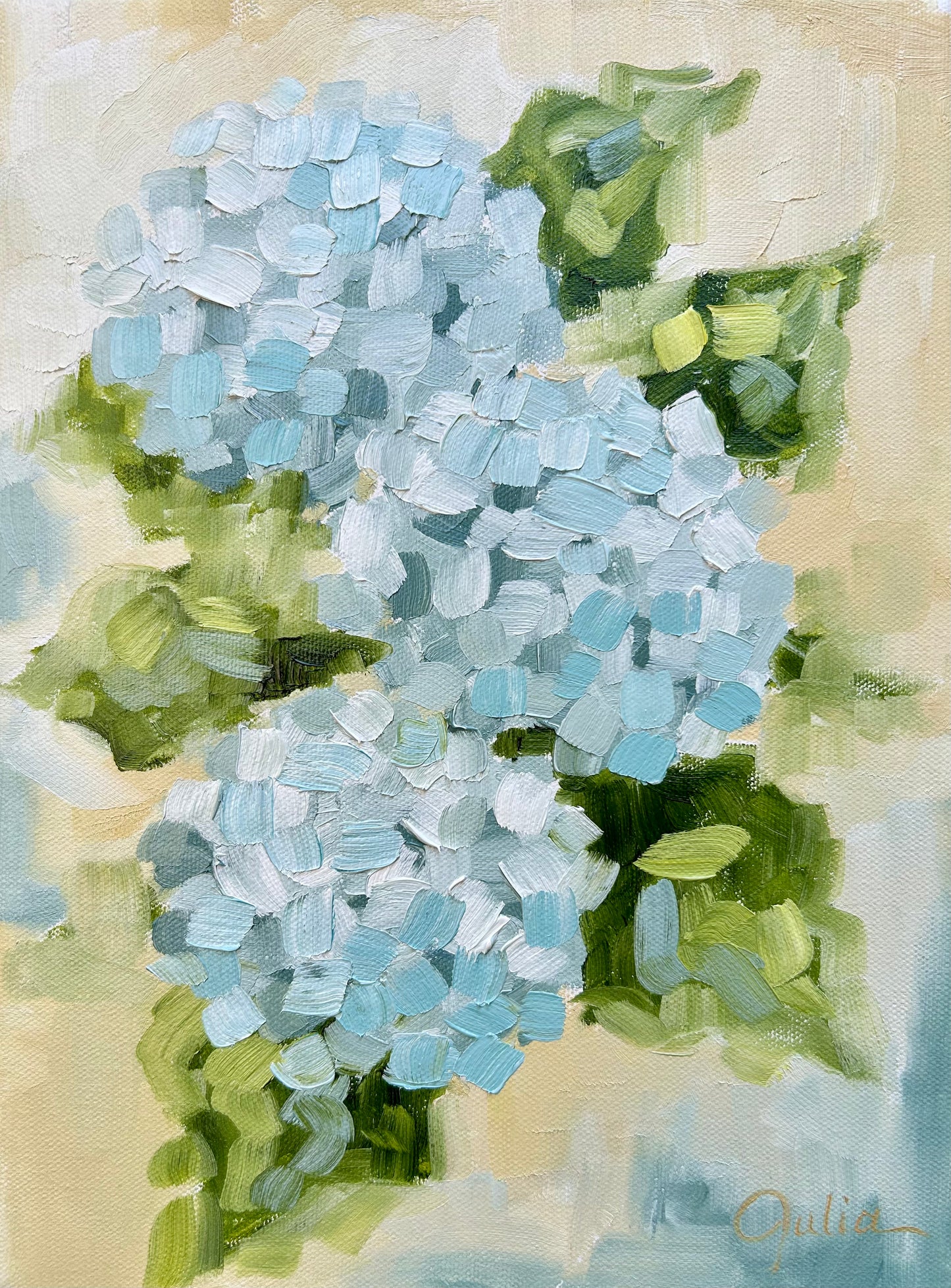 "In the Garden" - 9 x 12 Oil on Canvas