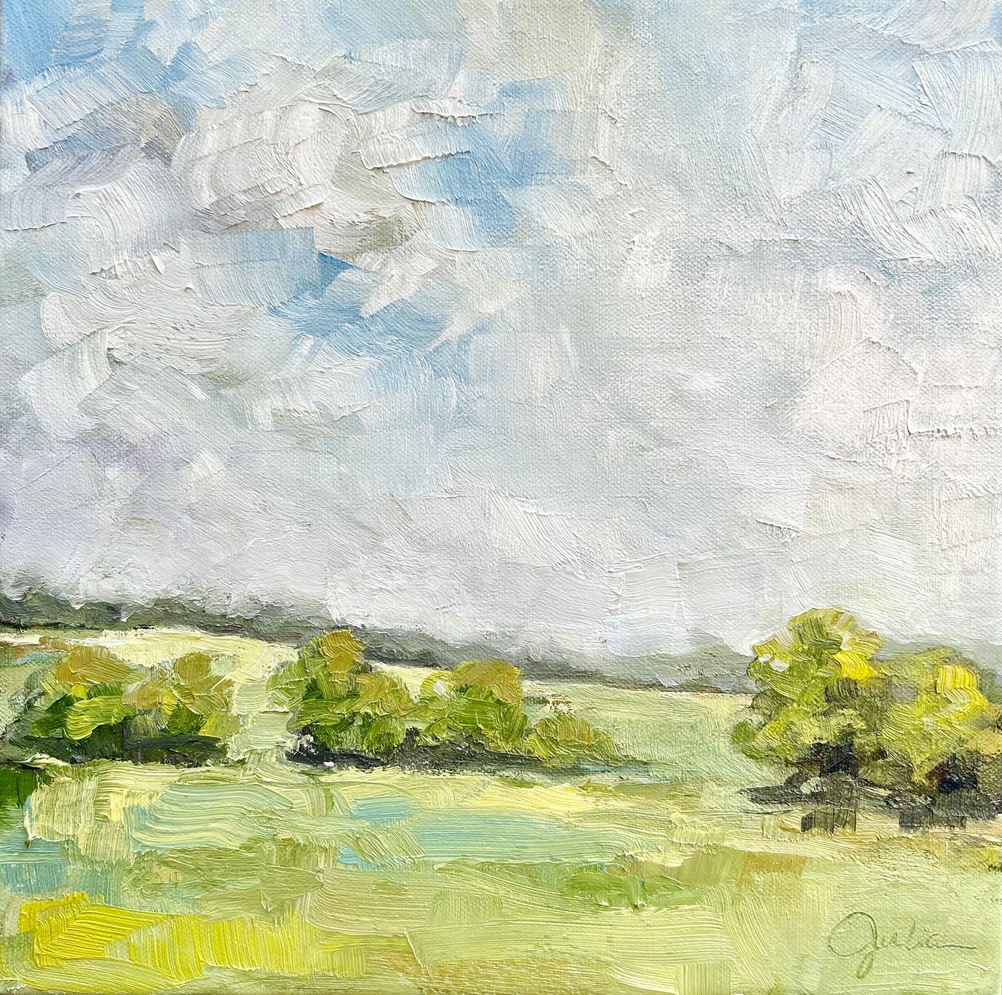 "Of the Valley" - 12 x 12 Oil on Canvas