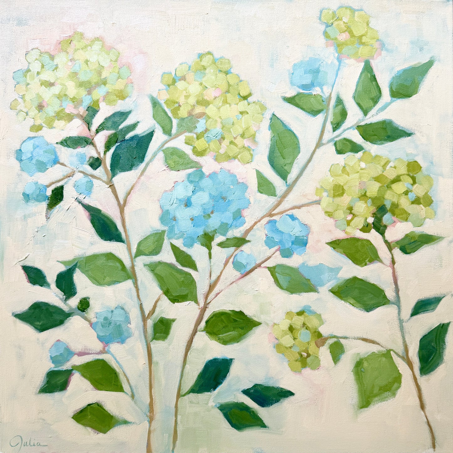 "Flourish" - 24 x 24 Oil on Canvas