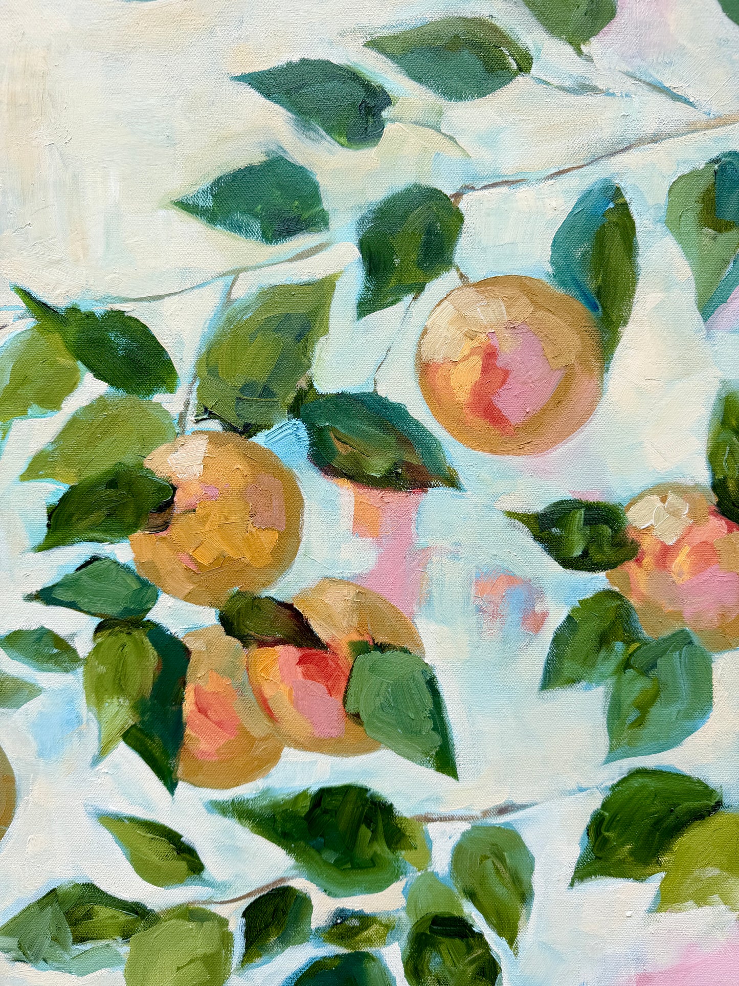 "In Abundance" - 36 x 36 Oil on Canvas