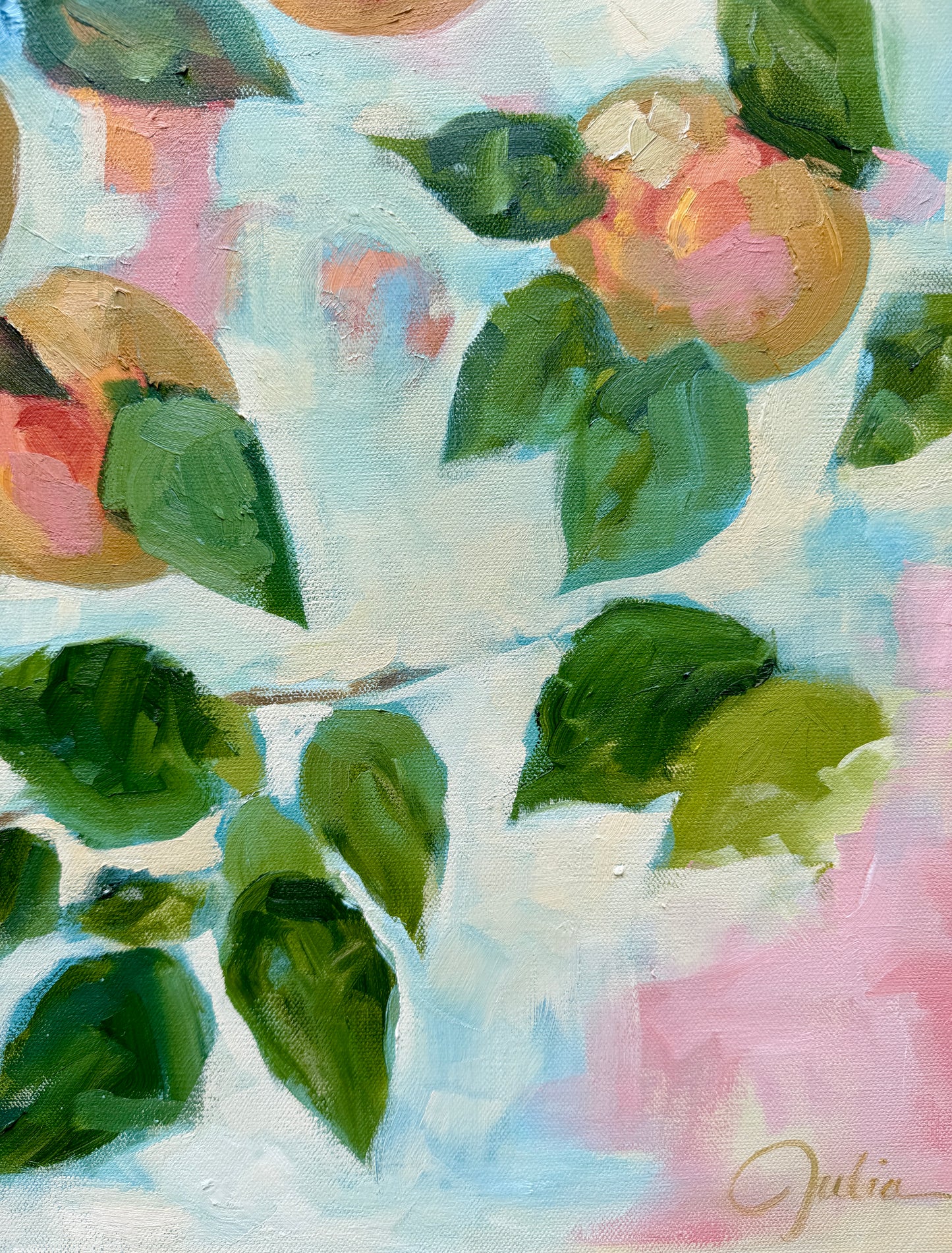 "In Abundance" - 36 x 36 Oil on Canvas