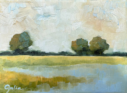 "Refresh the Weary" - 6 x 8 Oil on Canvas