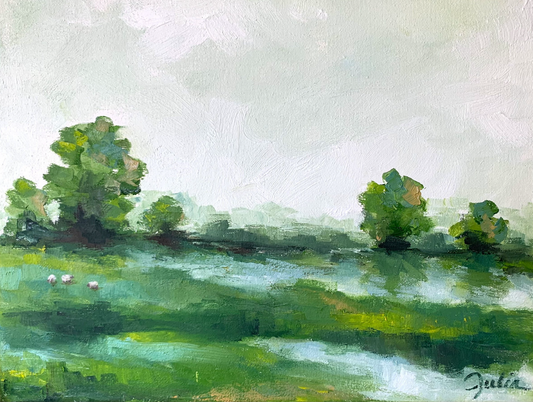 "Still Waters" - 9 x 12 Oil on Canvas